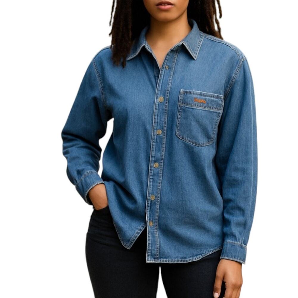 Woolrich Blue Denim Blouse
